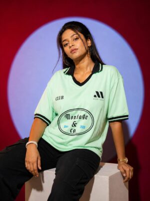 V Collar T Shirt