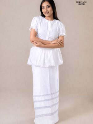 White Stripe Lungi