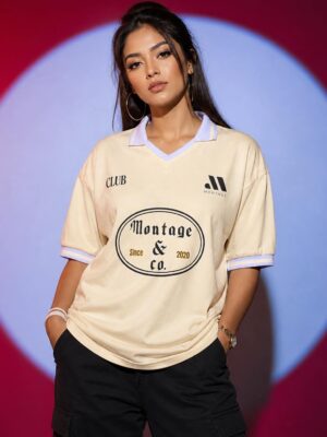 V Collar T Shirt