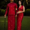 Ceylon Crown Ladies Dress Set – Royal Elegance - Luxury Fashion