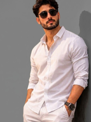 Men's Linen Shirt - Signature Classic -Jimmy Best Quality 2026