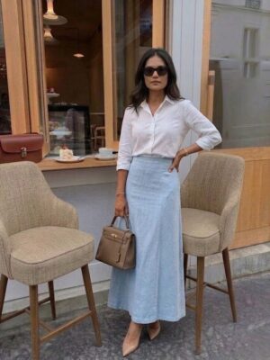 Women's Linen Shirt (Linen Top) – Aesthetic -Jimmy Best Quality 2026
