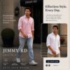 Men's Linen Shirt - Signature Classic -Jimmy Best Quality 2026