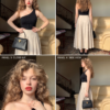 (Crop Top) One-Shoulder Ribbed Knit Top For Girls – Aesthetic- Effortless - Modern Collection 2026